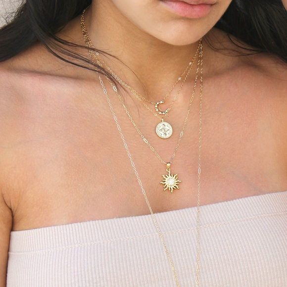 🎉Host Pick🎉 Sun Ray Necklace | 18k Gold Filled - Picture 7 of 7